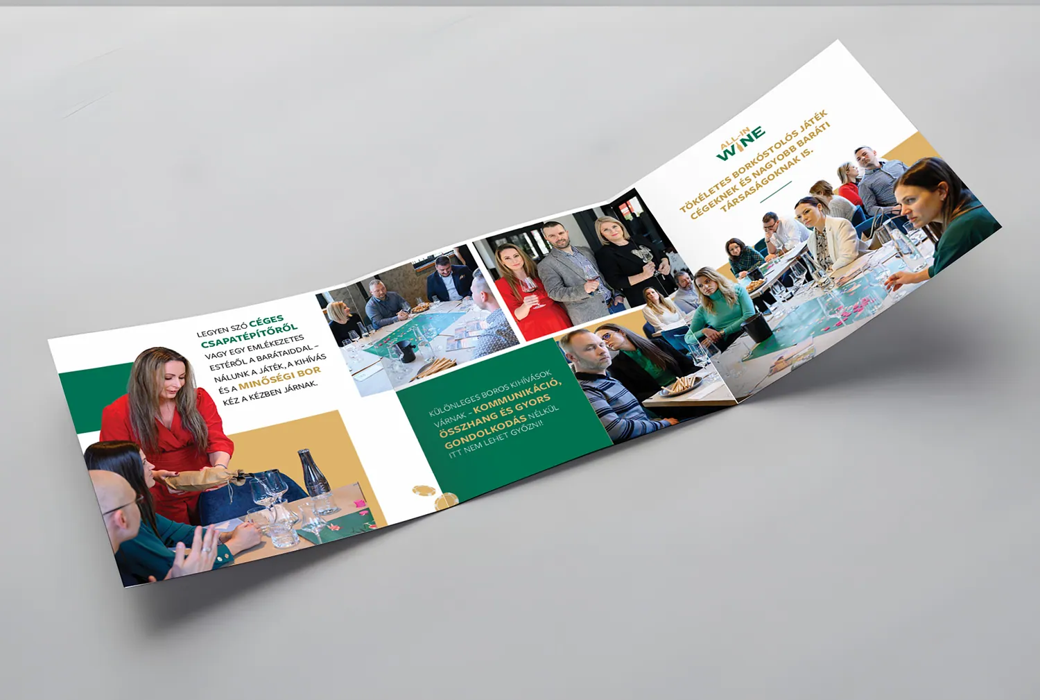 Fold-out leaflet, inside