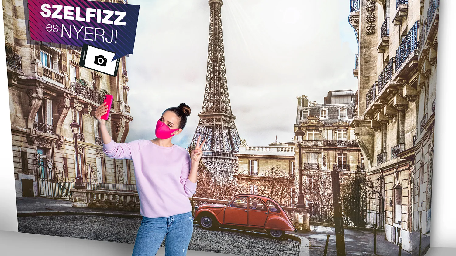 Selfie prize campaign visual