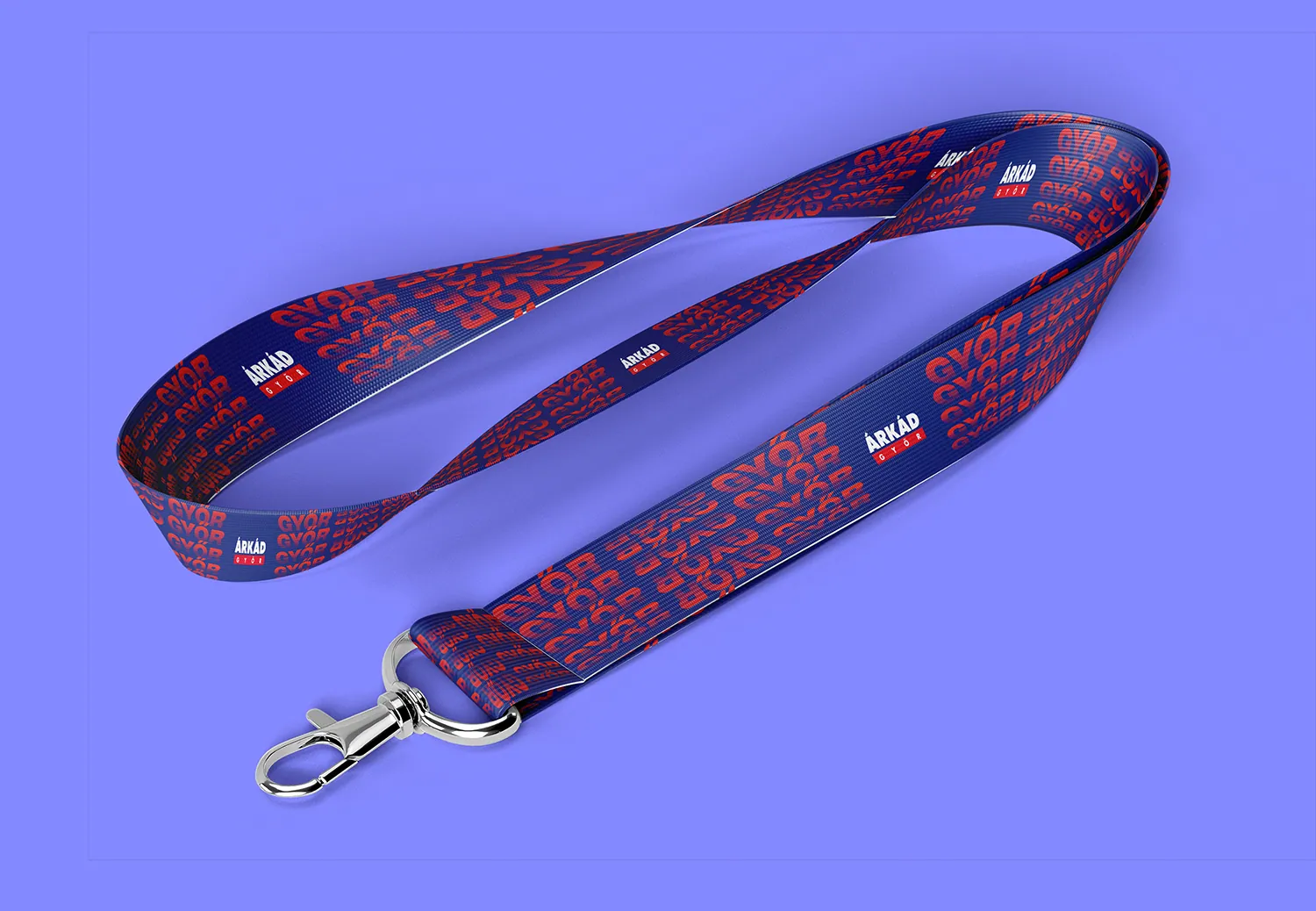 Árkád branded lanyard