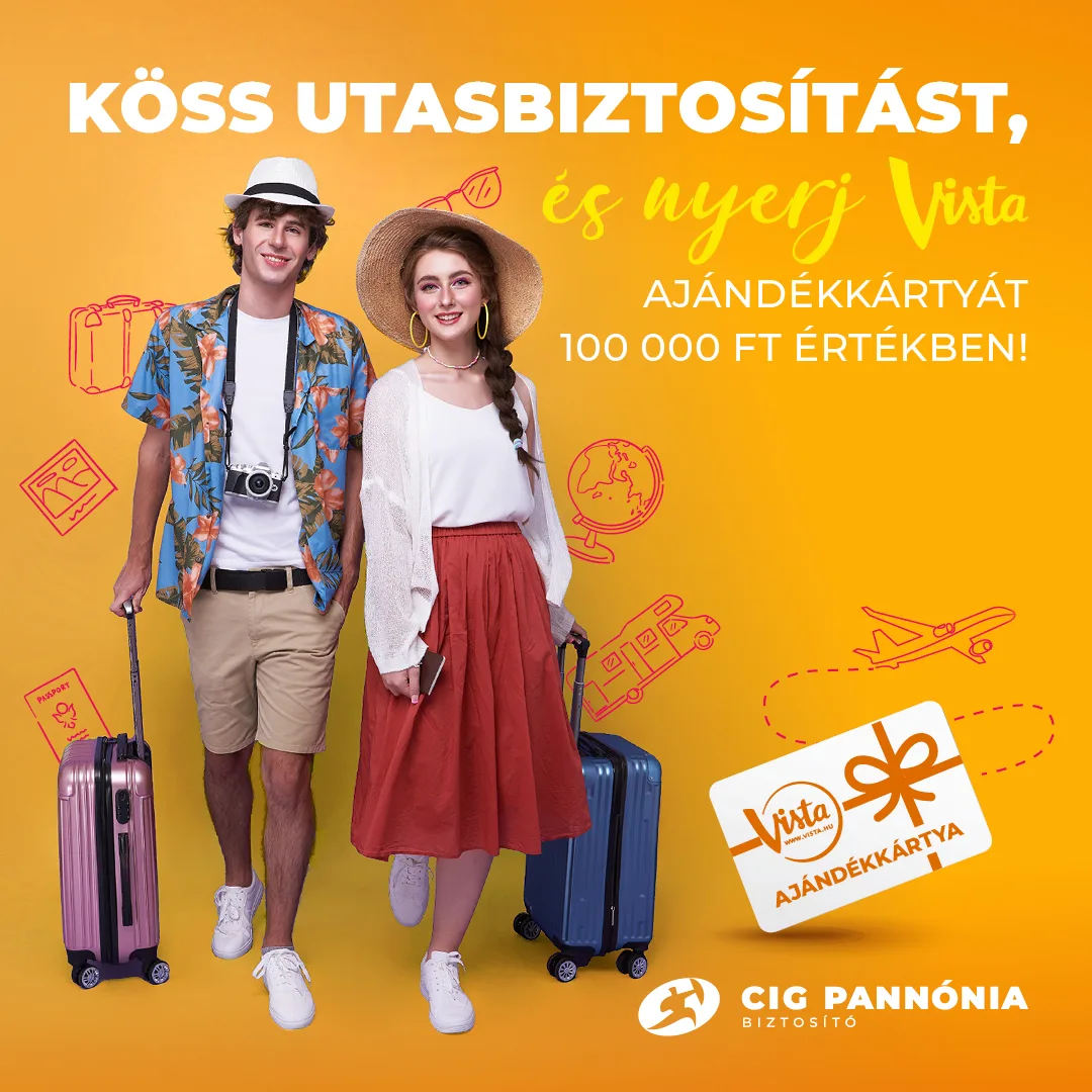 CIG Pannónia: Travel insurance: prize draw social posts