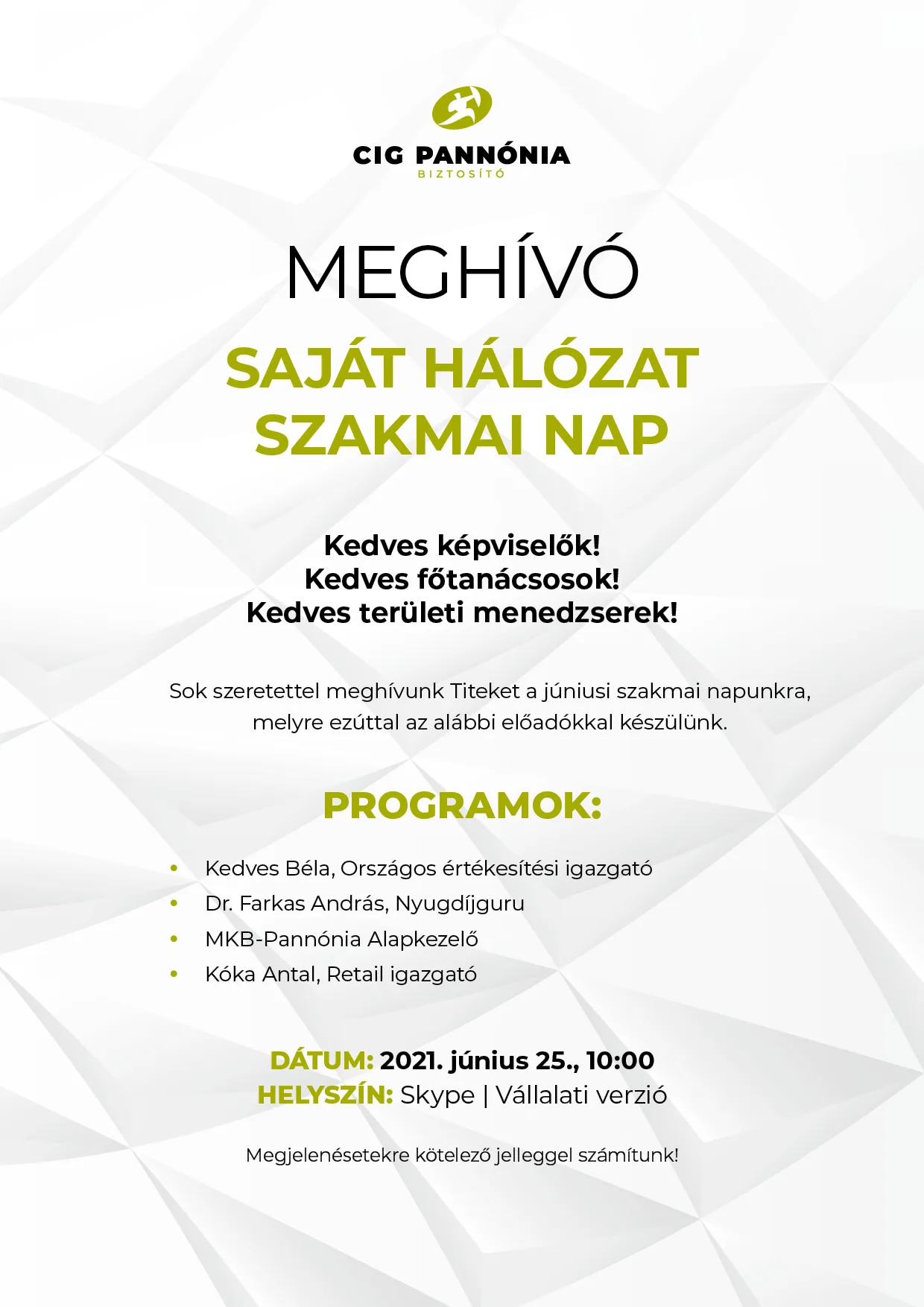 CIG Pannónia: Print materials