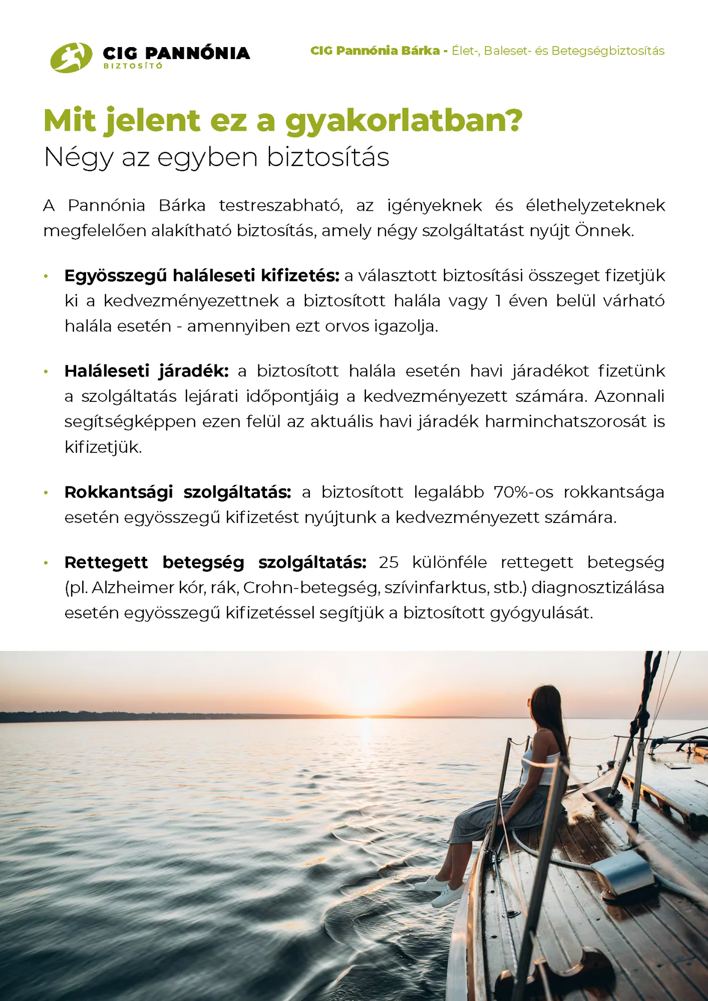 CIG Pannónia: Insurance e-leaflets