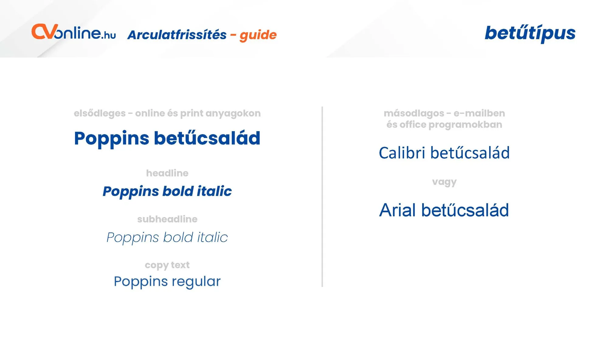 CVOnline: Guideline