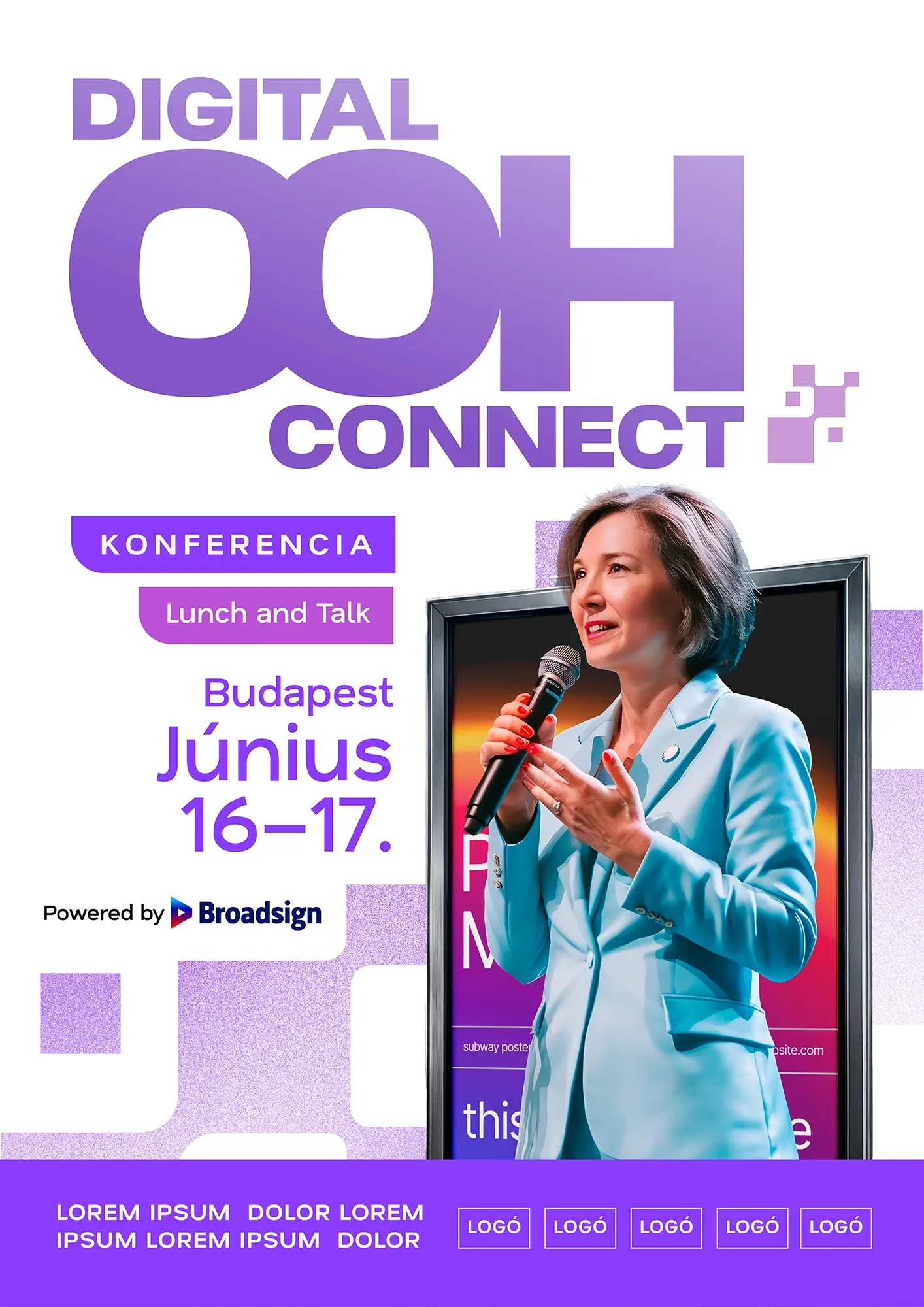 Conference poster key visual