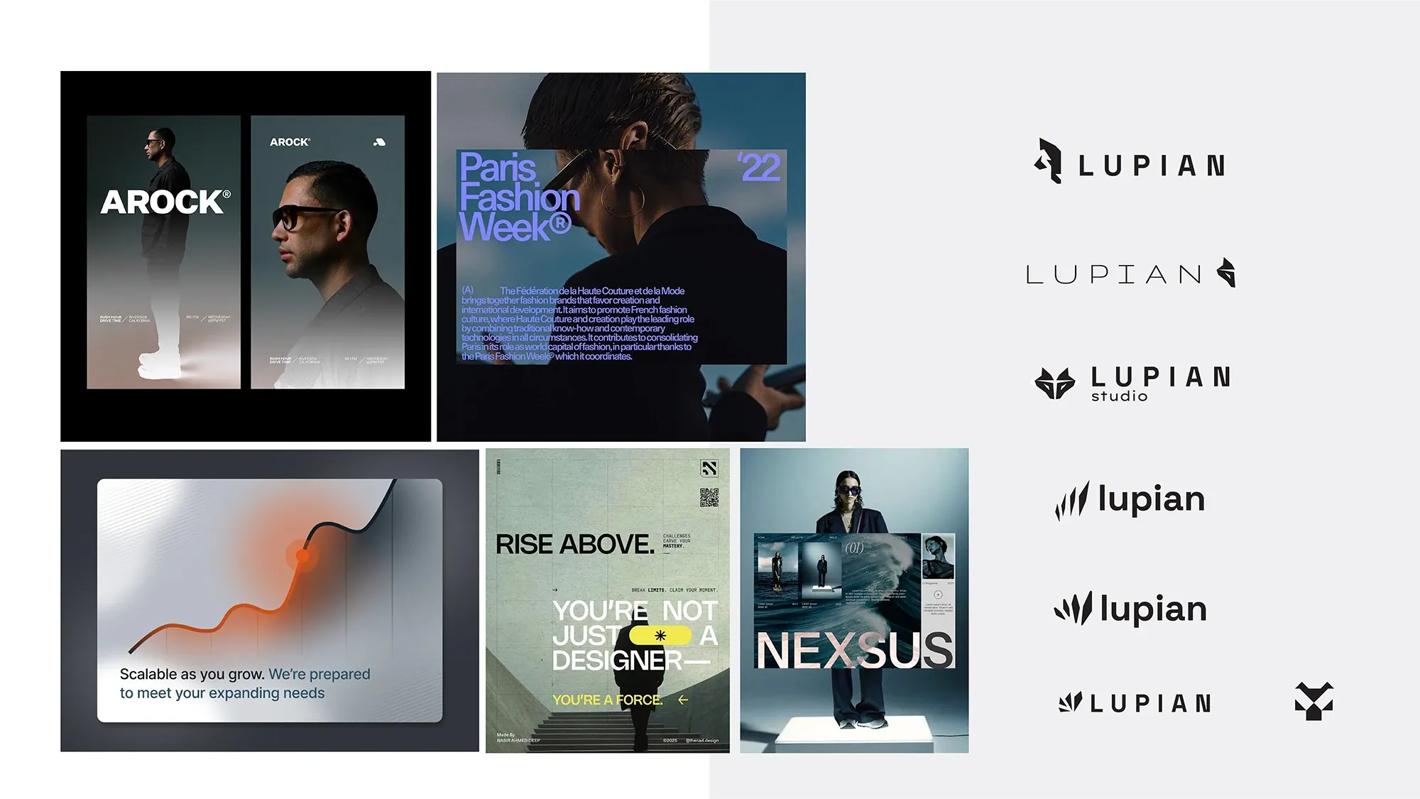 Lupian logo: Mood boards and first ideas