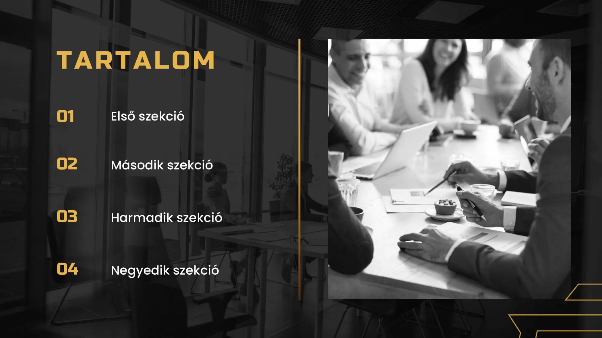 Perfectus Consilium: Presentation template
