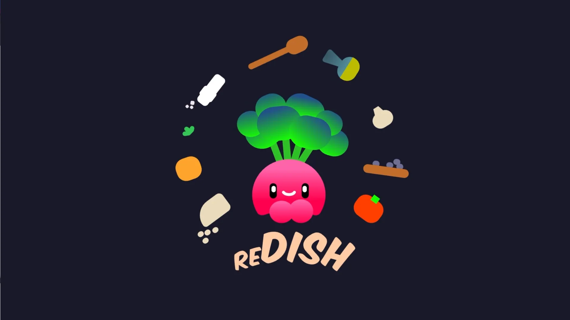Rady, the radish character of the reDish app