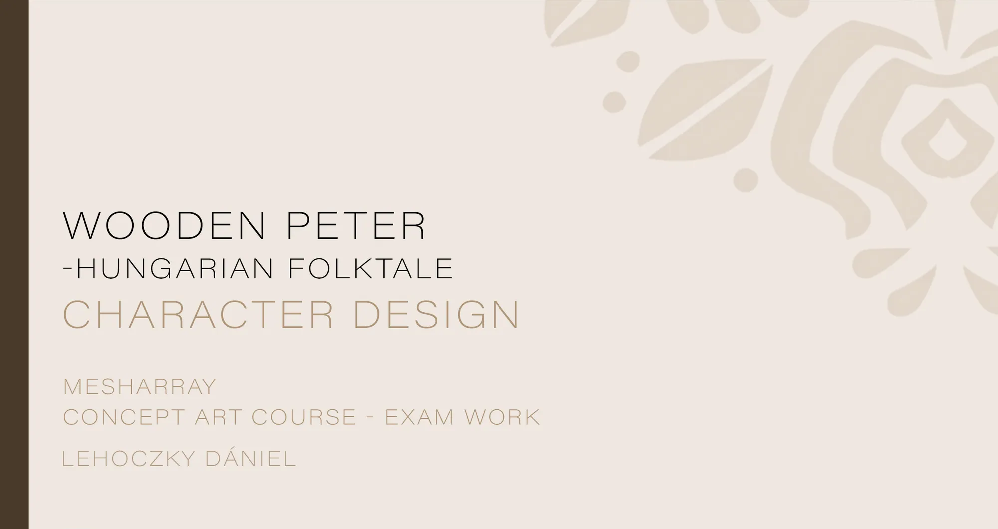 Wooden Peter